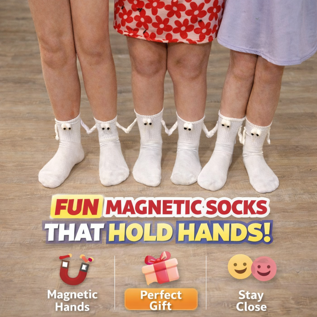 Magnetic Holding Hands Socks 💞